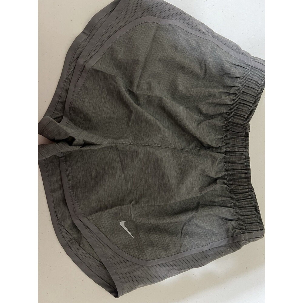 Nike Tempo Women's Brief-Lined Running Shorts Heathered Gray Size Small NWT